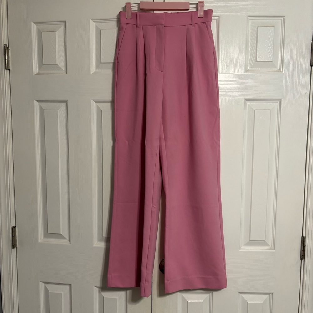 Abercrombie & Fitch Pink Sloane Tailored Pants - Picture 2 of 6